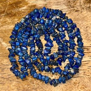 Genuine Lapis Lazuli Necklace Estate